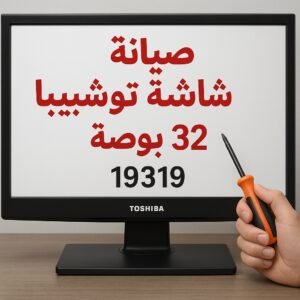 صيانة شاشة توشيبا 32 بوصة