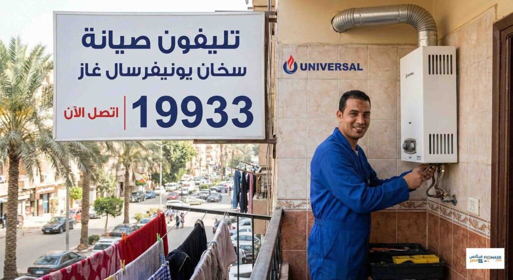 تليفون صيانة سخان يونيفرسال غاز