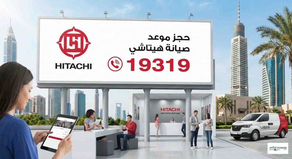 حجز موعد صيانة هيتاشي