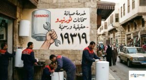 خدمة صيانة سخانات تورنيدو