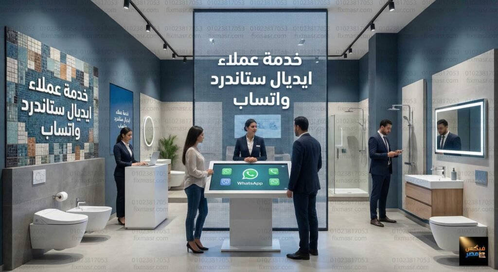 خدمة عملاء ايديال ستاندرد واتساب
