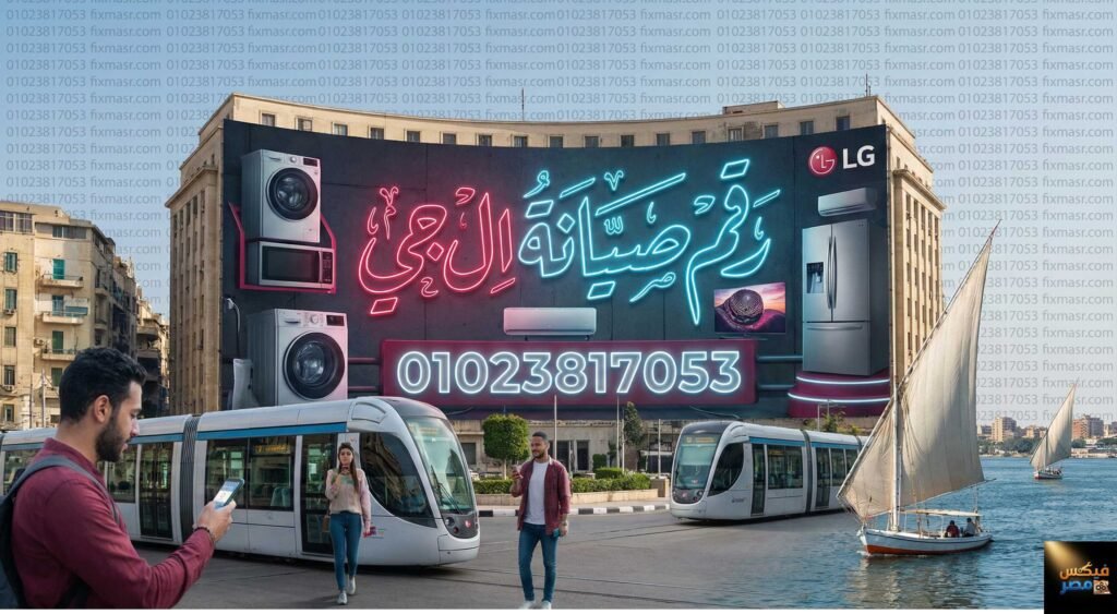 رقم صيانة ال جي