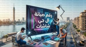 رقم صيانة ال جي شاشات