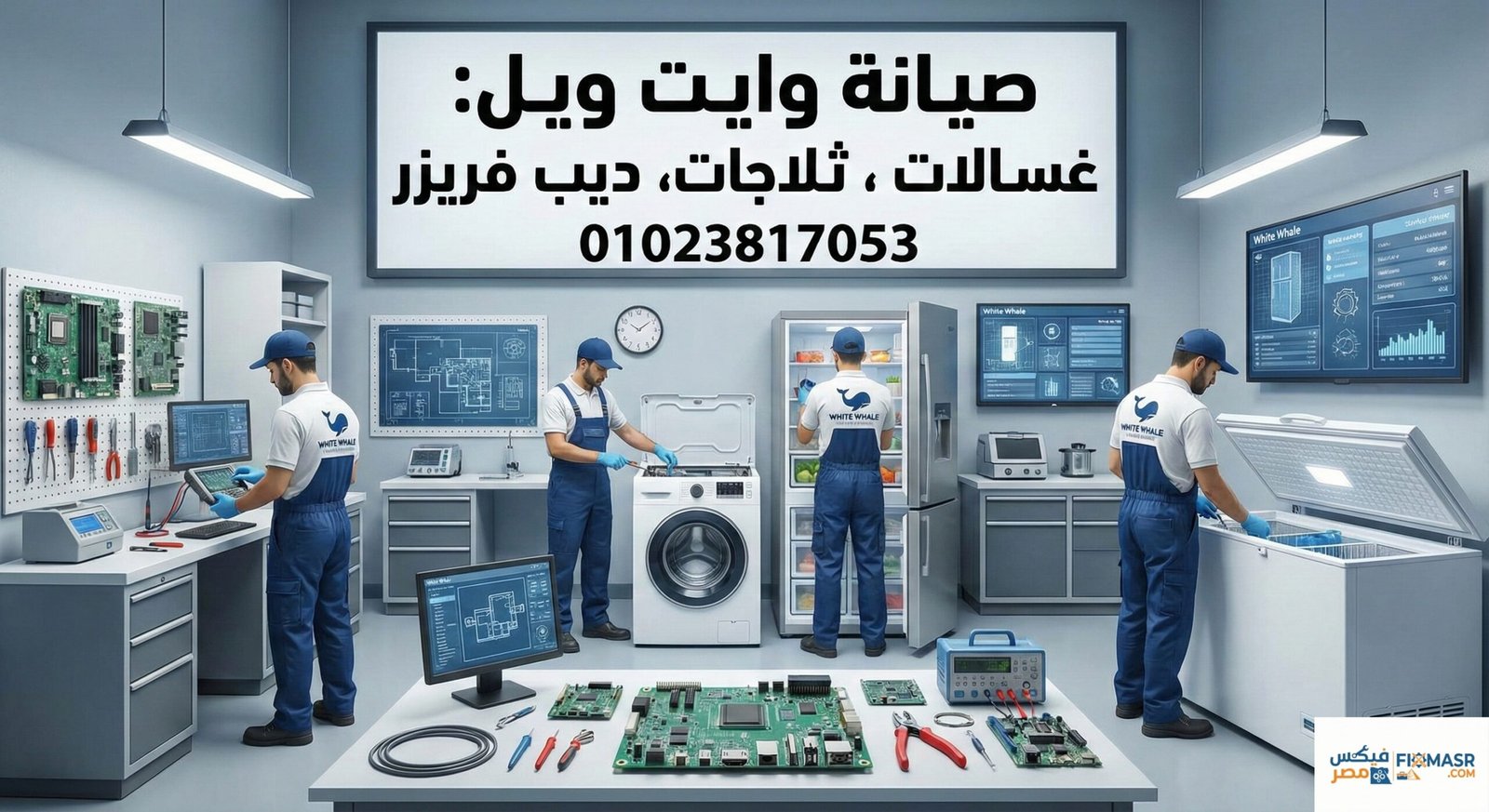 صيانة وايت ويل للأجهزة المنزلية في مصر