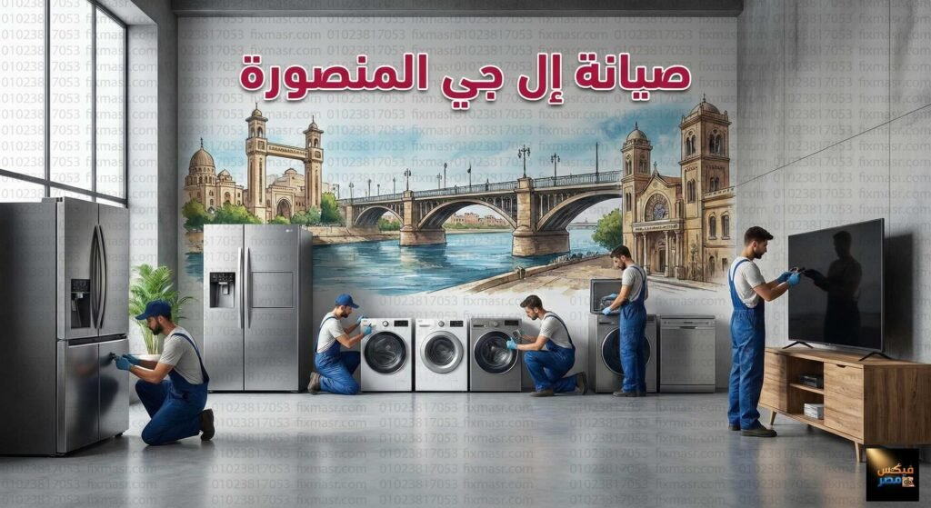 صيانة ال جي المنصورة