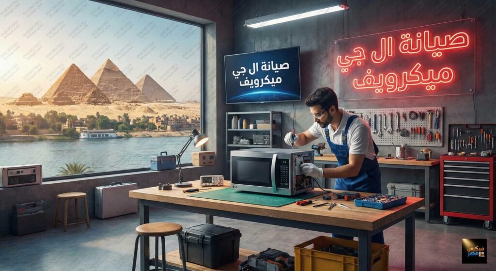 صيانة ال جي ميكرويف