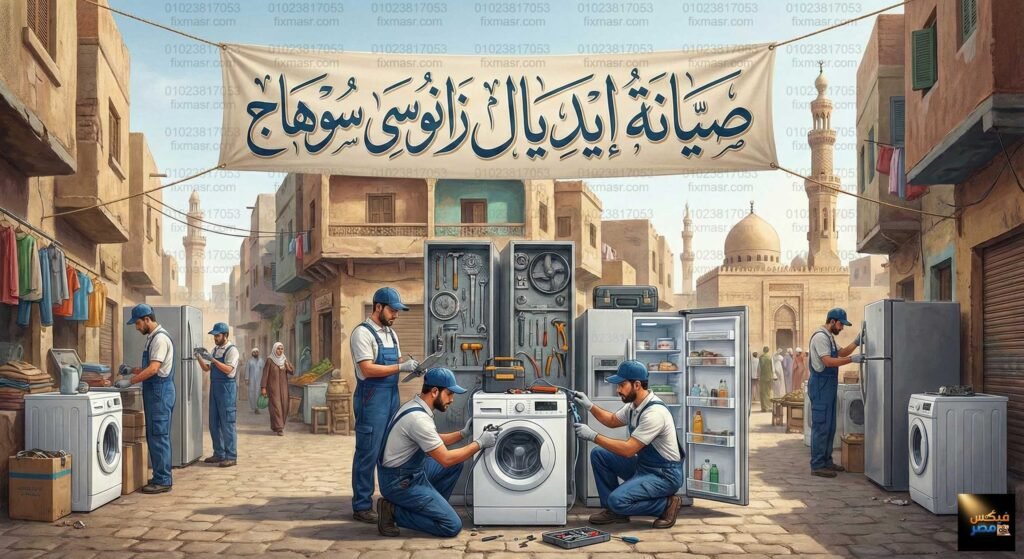 صيانة ايديال زانوسى سوهاج