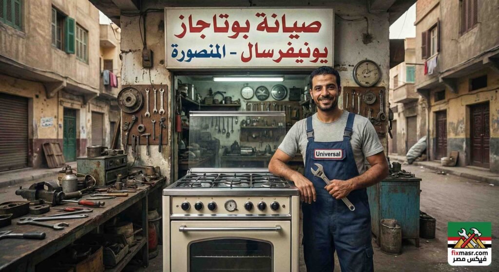صيانة بوتاجاز يونيفرسال المنصورة