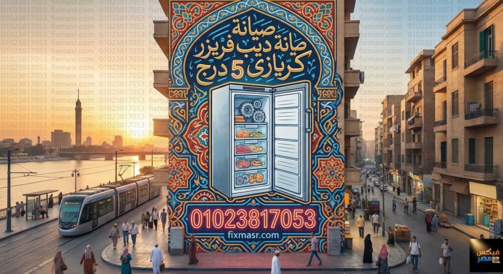 صيانة ديب فريزر كريازى 5 درج