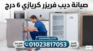 صيانة ديب فريزر كريازي 6 درج