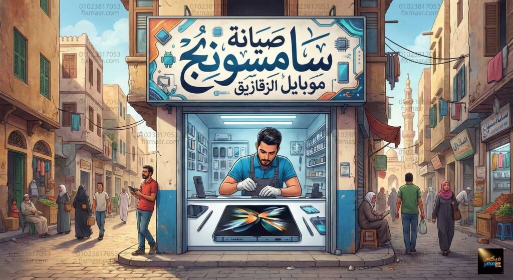 صيانة سامسونج موبايل الزقازيق
