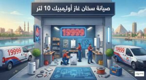 صيانة سخان غاز اوليمبك 10 لتر