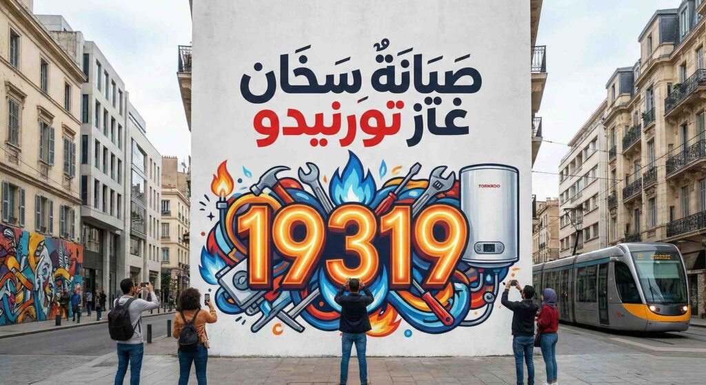 صيانة سخان غاز تورنيدو