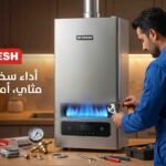 صيانة سخان غاز فريش