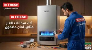 صيانة سخان غاز فريش
