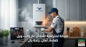 صيانة سخان غاز وايت ويل
