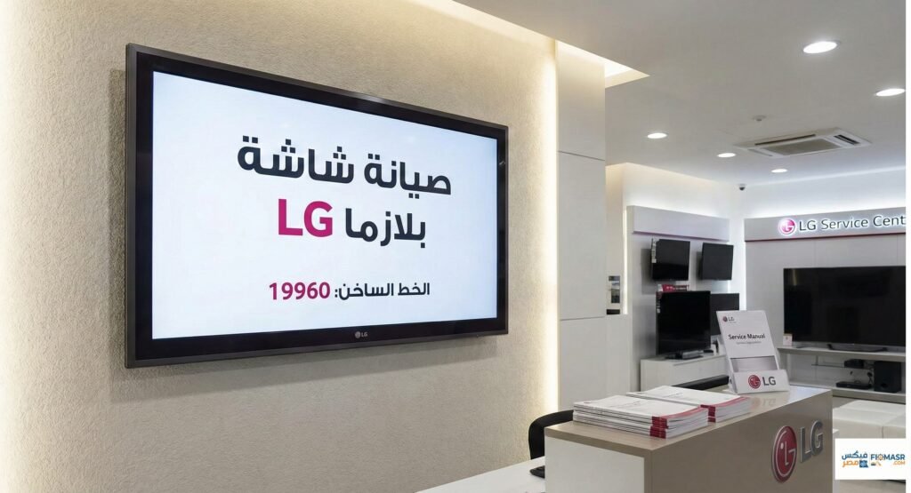 صيانة شاشة بلازما lg