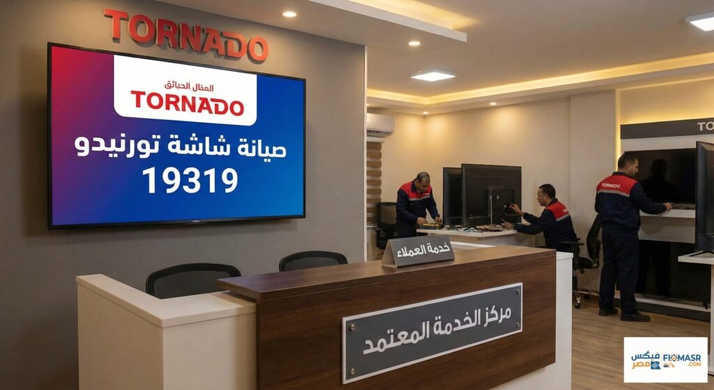 صيانة شاشة تورنيدو