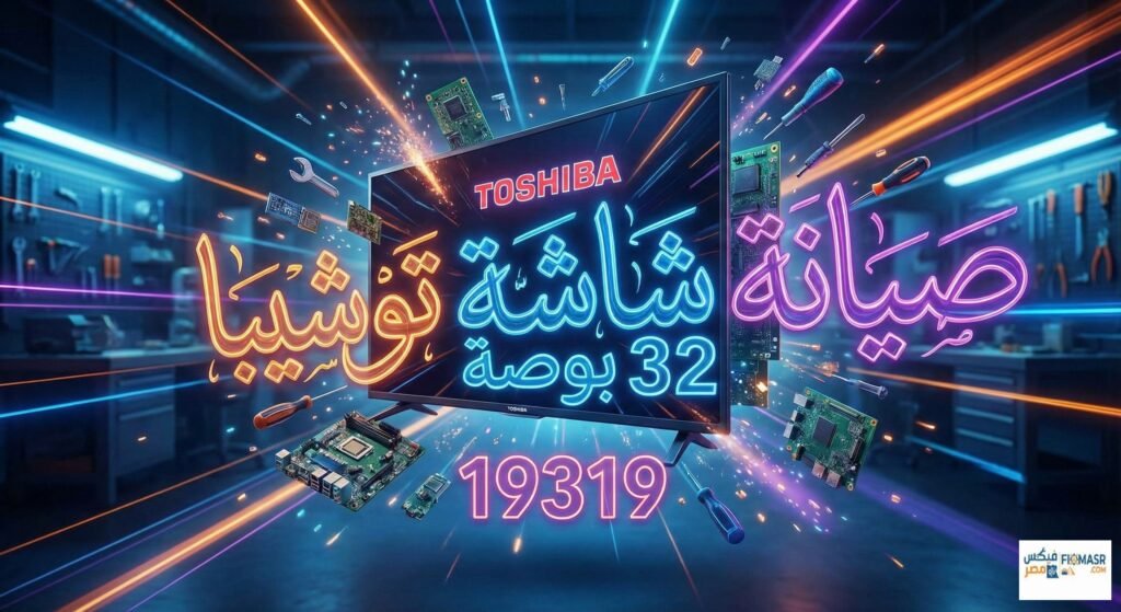 صيانة شاشة توشيبا 32 بوصة