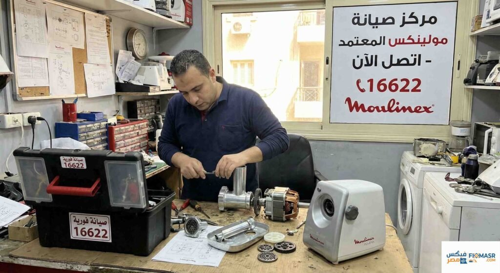 صيانة مفرمة مولينکس