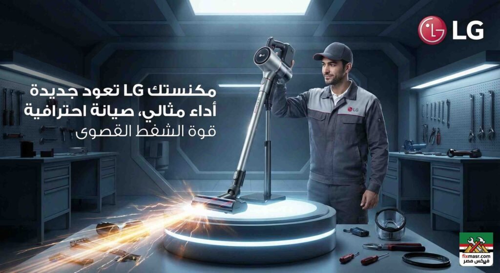 صيانة مكنسة lg