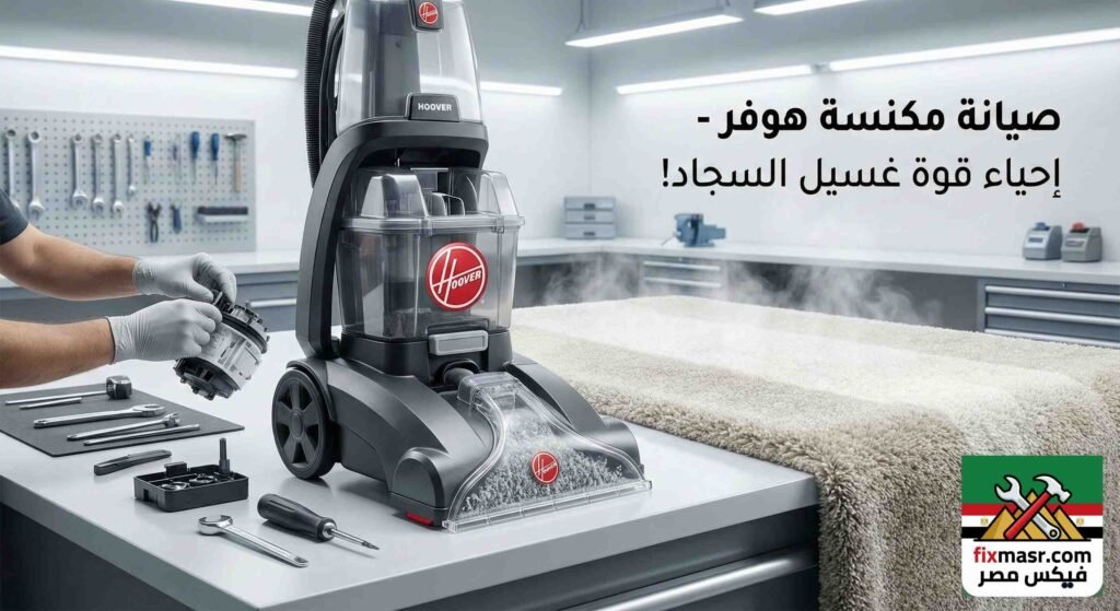 صيانة مكنسة هوفر لغسيل السجاد