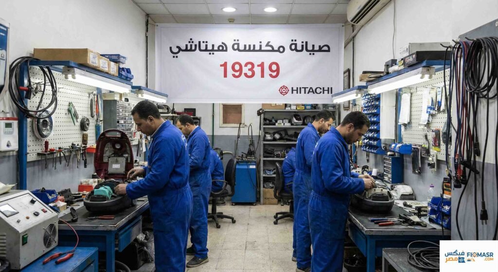 صيانة مكنسة هيتاشي