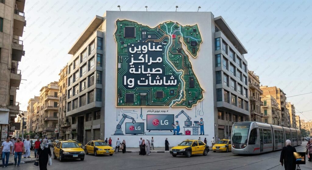 عناوين مراكز صيانة شاشات lg