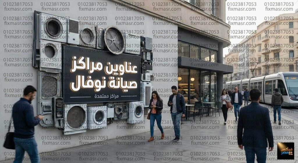 عناوين مراكز صيانة نوفال