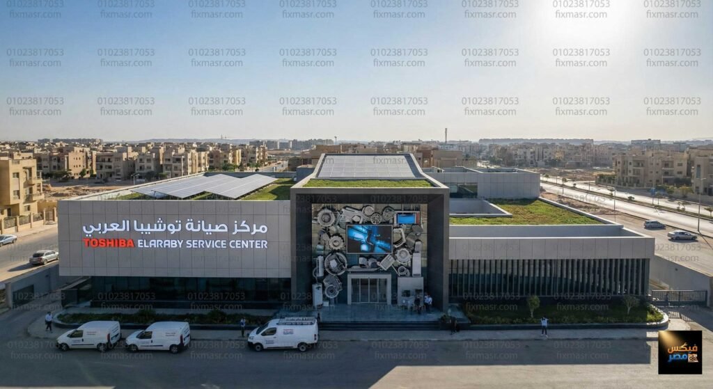 عنوان مركز صيانة توشيبا العربي