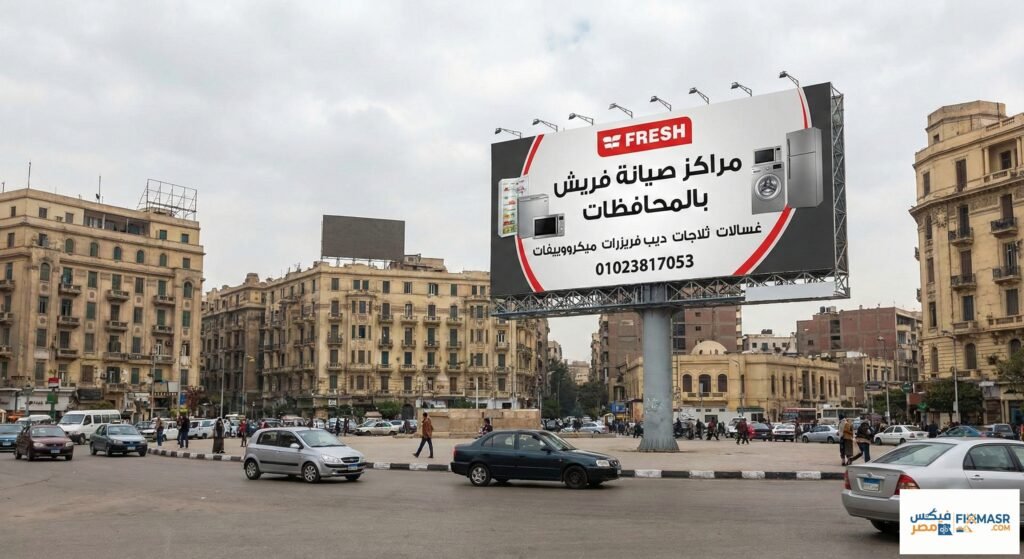 مراكز صيانة فريش بالمحافظات
