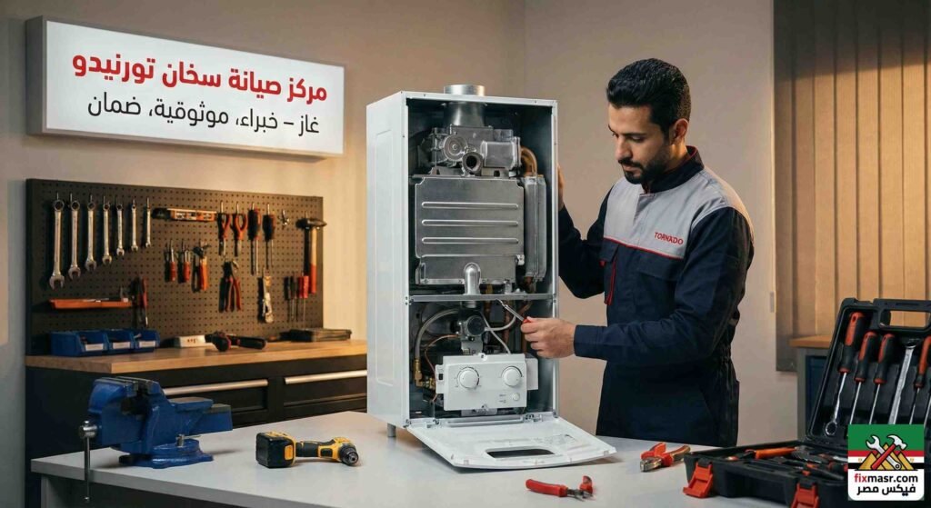 مركز صيانة سخان تورنيدو غاز