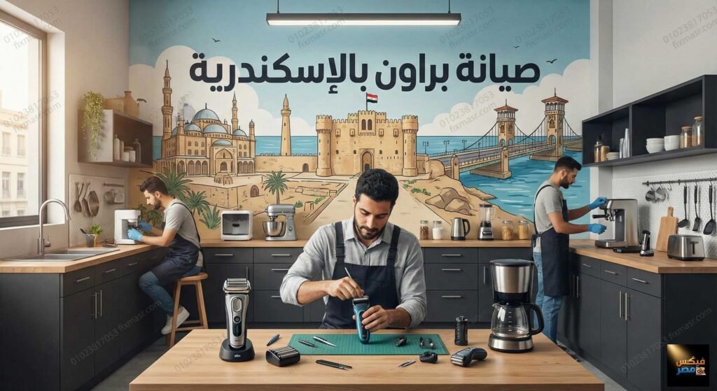 صيانة براون بالاسكندرية