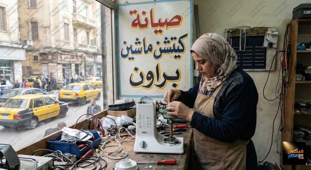 صيانة كيتشن ماشين براون