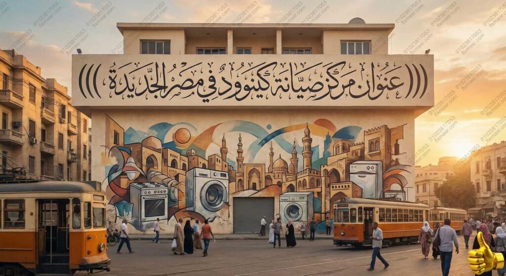 عنوان مركز صيانة كينوود في مصر الجديدة