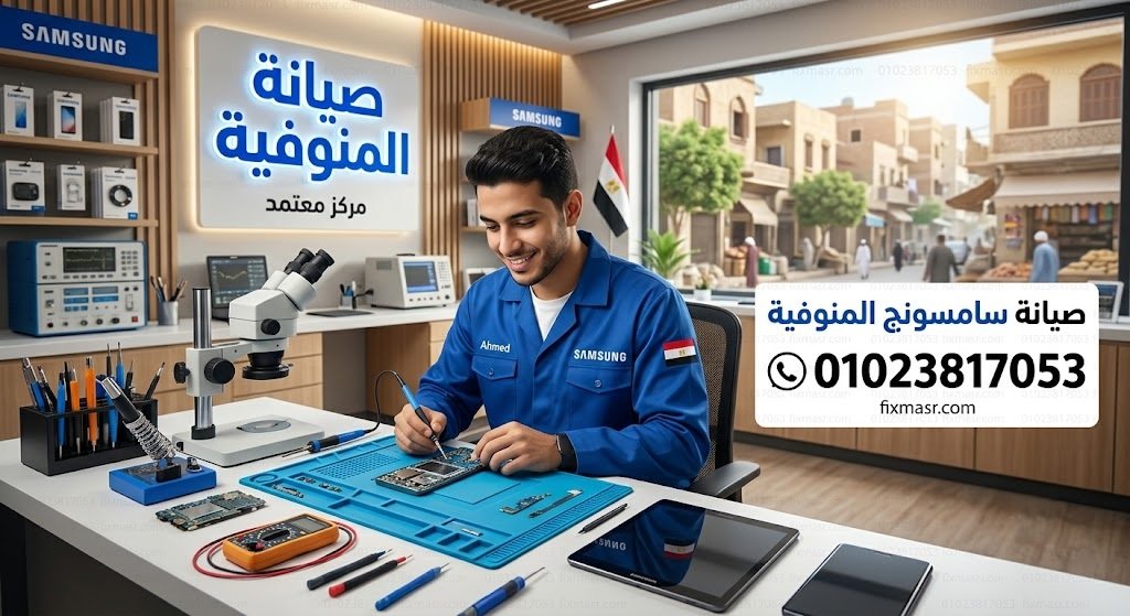 صيانة سامسونج المنوفية